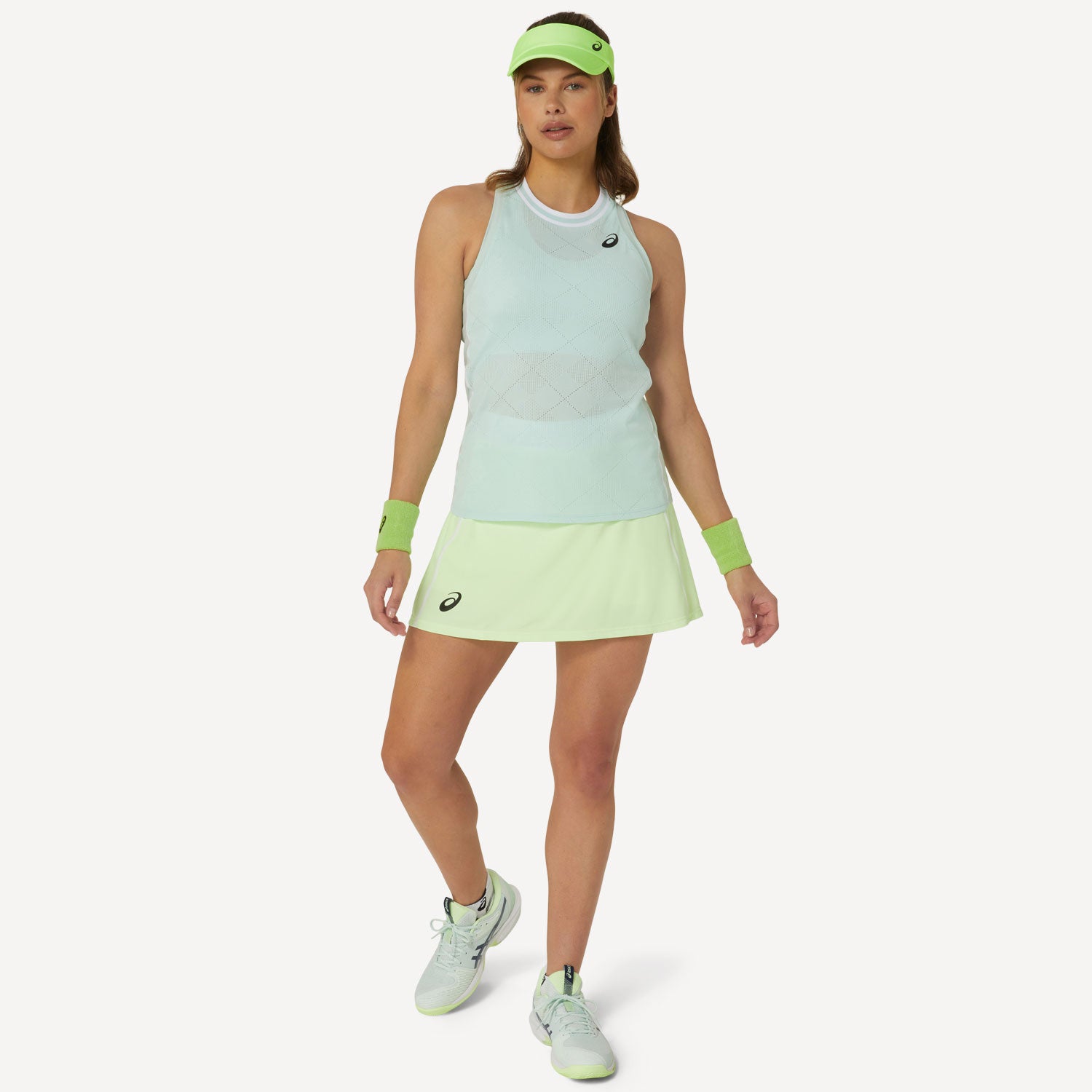 ASICS Match Women's Tennis Tank、mySite、neckold