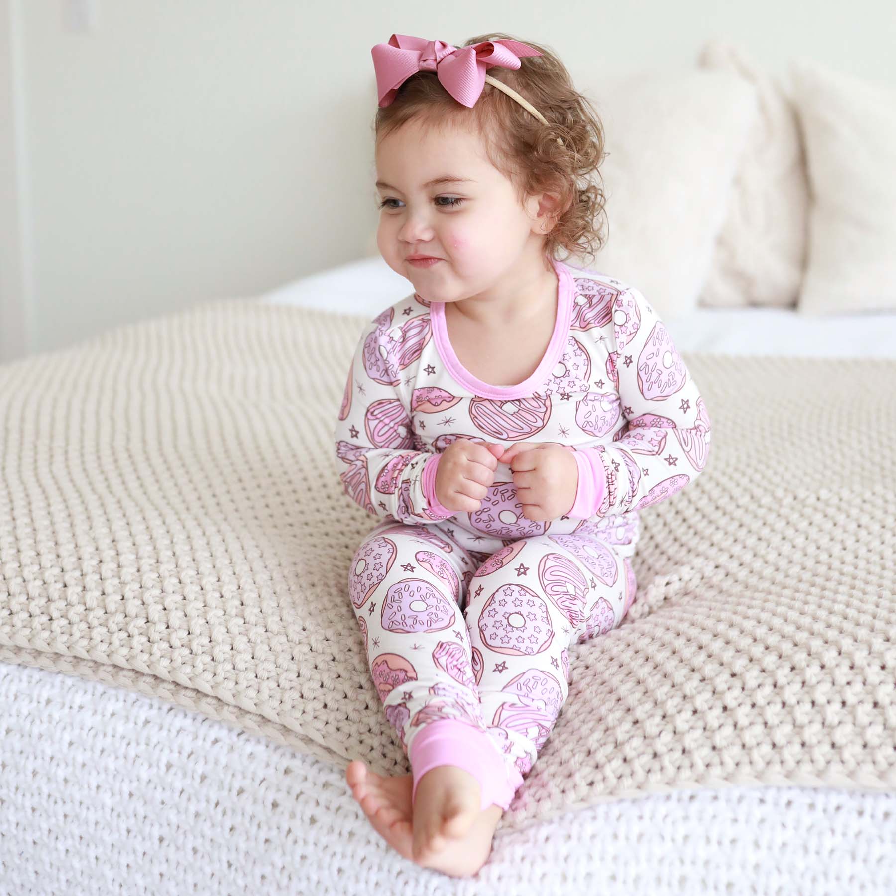  Donut Shop Two Piece Pajama Set | Pink、mySite、layawaytickets