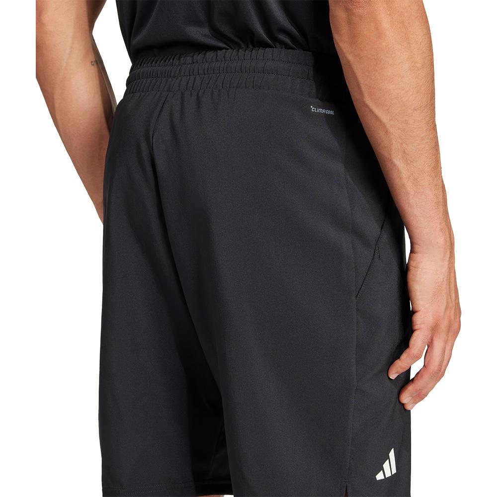 adidas Men's Club 3 Stripe 9 Short - Black
