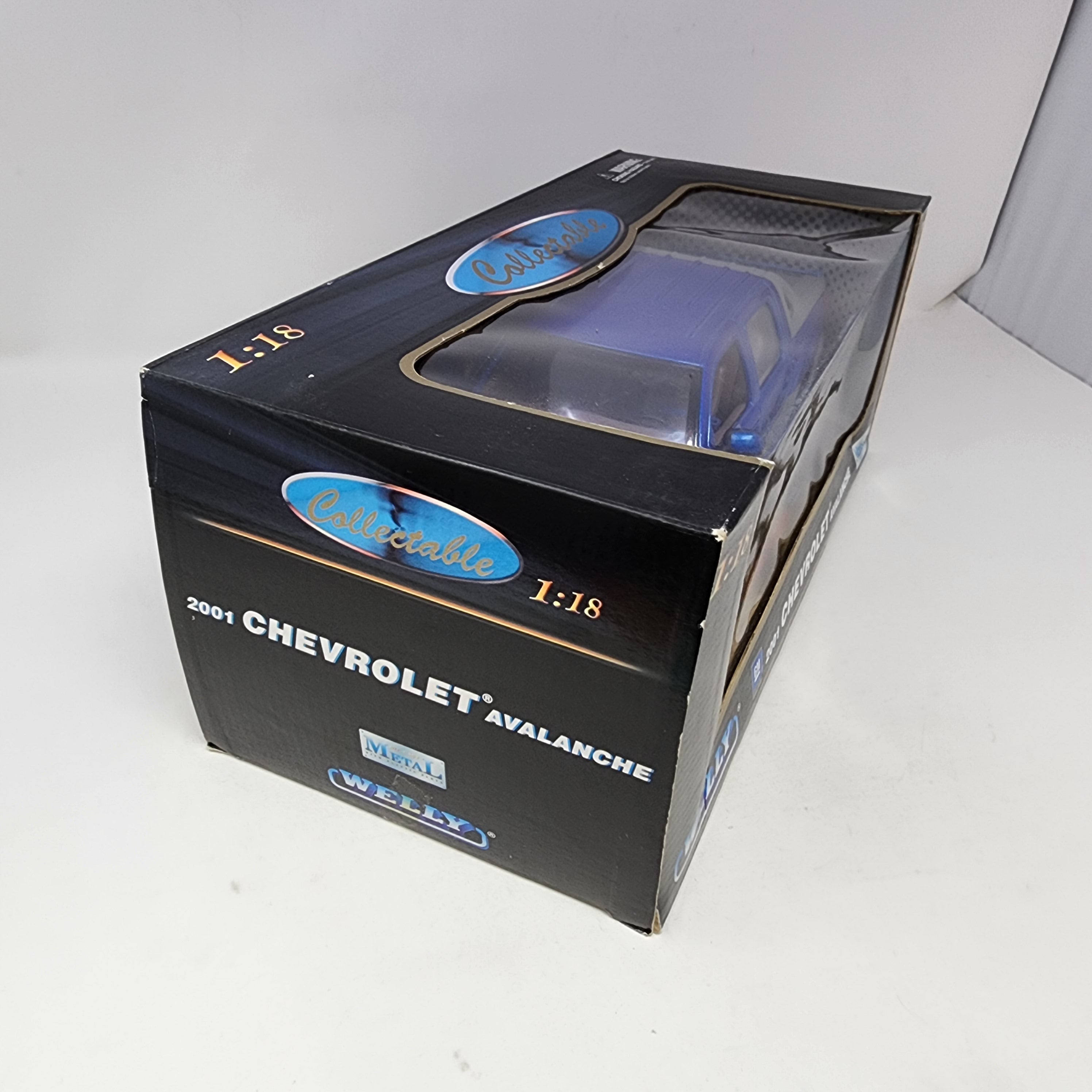 2001 Chevrolet Avalanche * Blue * Welly Collectibles 1/18 Scale、mySite、hgirdovlk