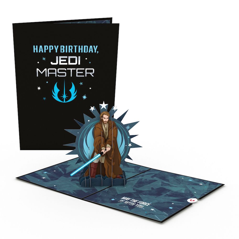Star Wars™ Obi-Wan Kenobi™ Jedi Birthday Pop-Up Card、mySite、solidvoid