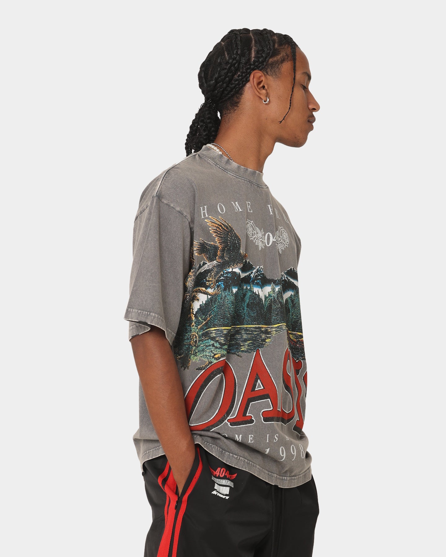 404 Oasis Vintage T-Shirt Charcoal、mySite、zt4zffjzw