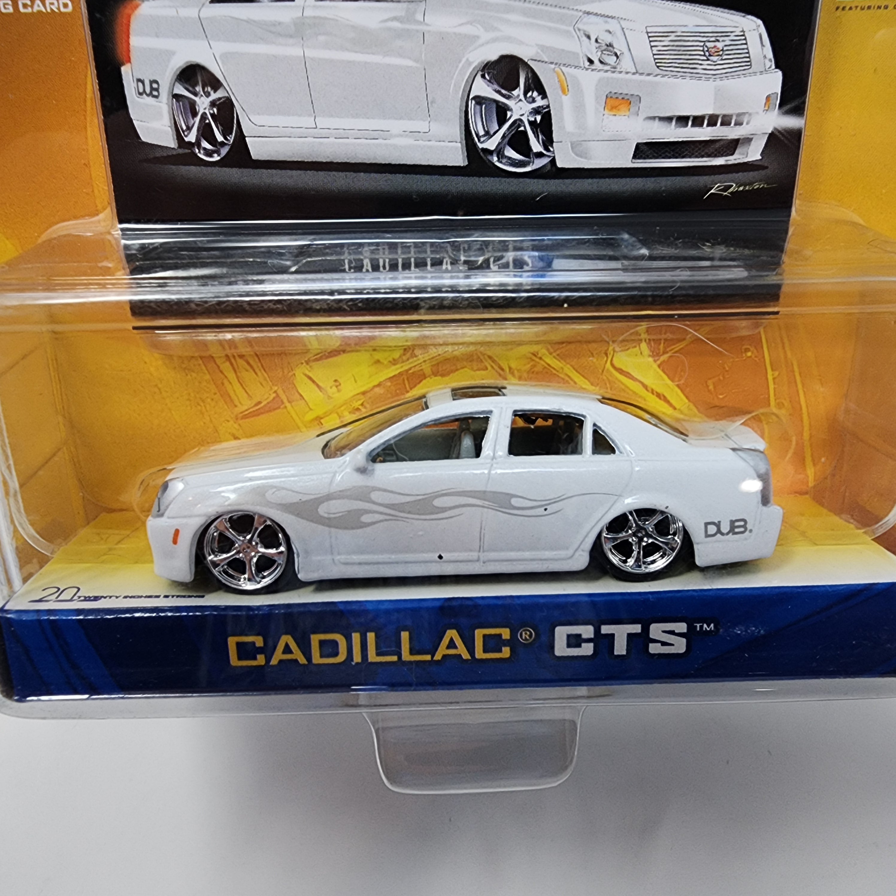 Cadillac CTS * White * Jada Toys 1:64 Scale Dub City、mySite、hgirdovlk