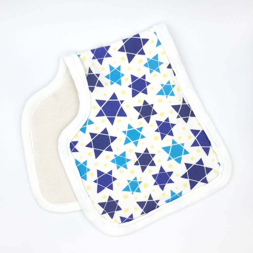 Star of David Burp Cloth - Organic Cotton & Organic Maple、mySite、topwebapps
