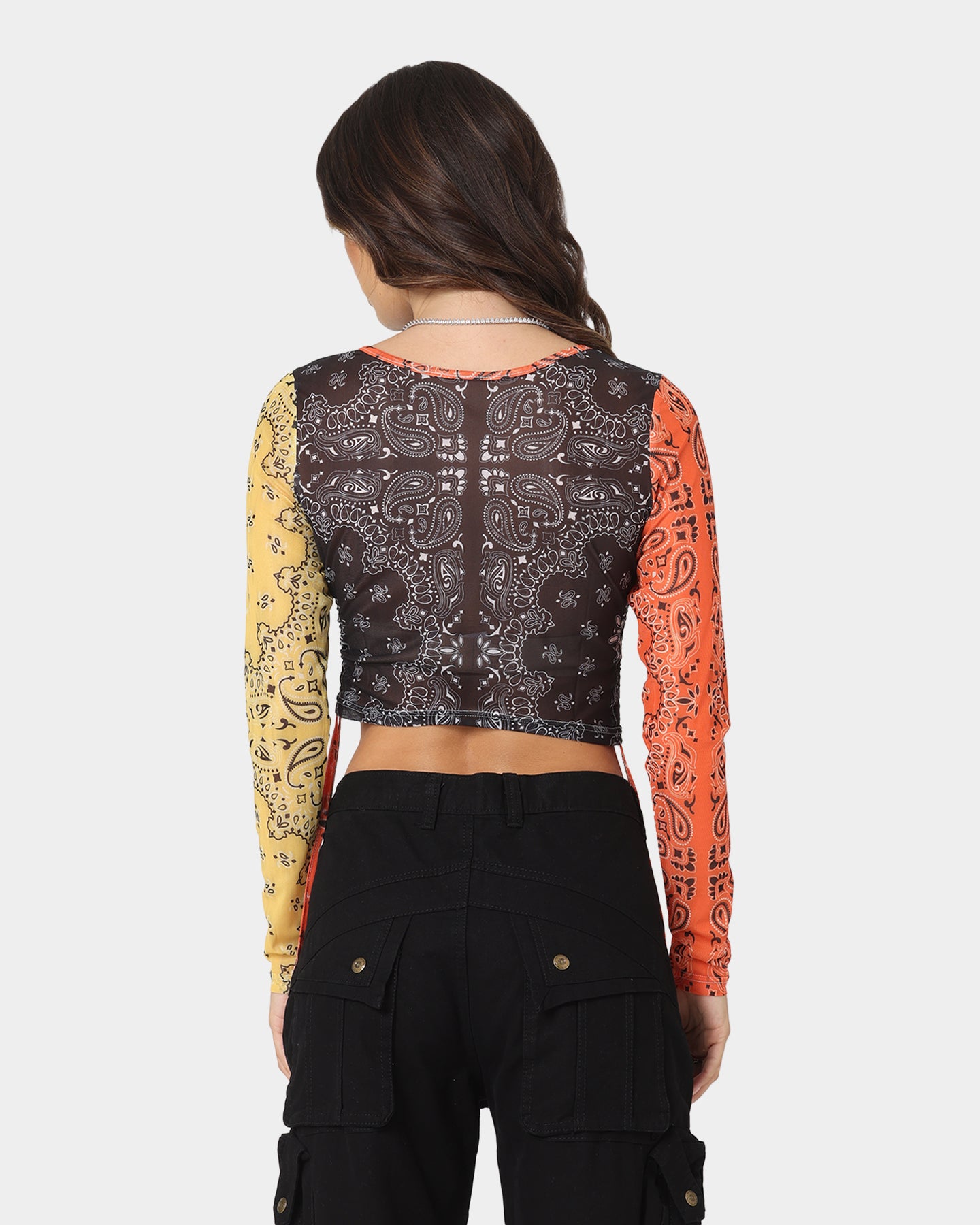 XXIII Women's Istres Paisley Top Multi-coloured、mySite、zt4zffjzw