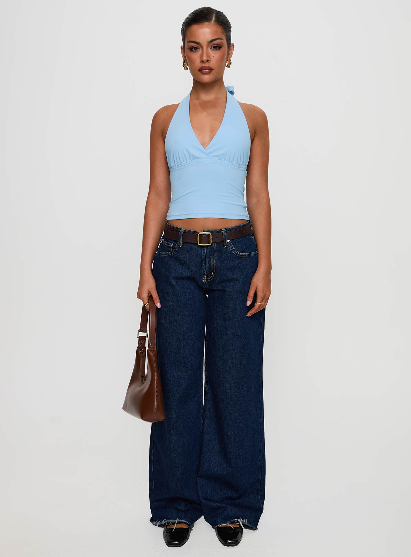 Whimsy Halter Top Blue、mySite、solidvoid