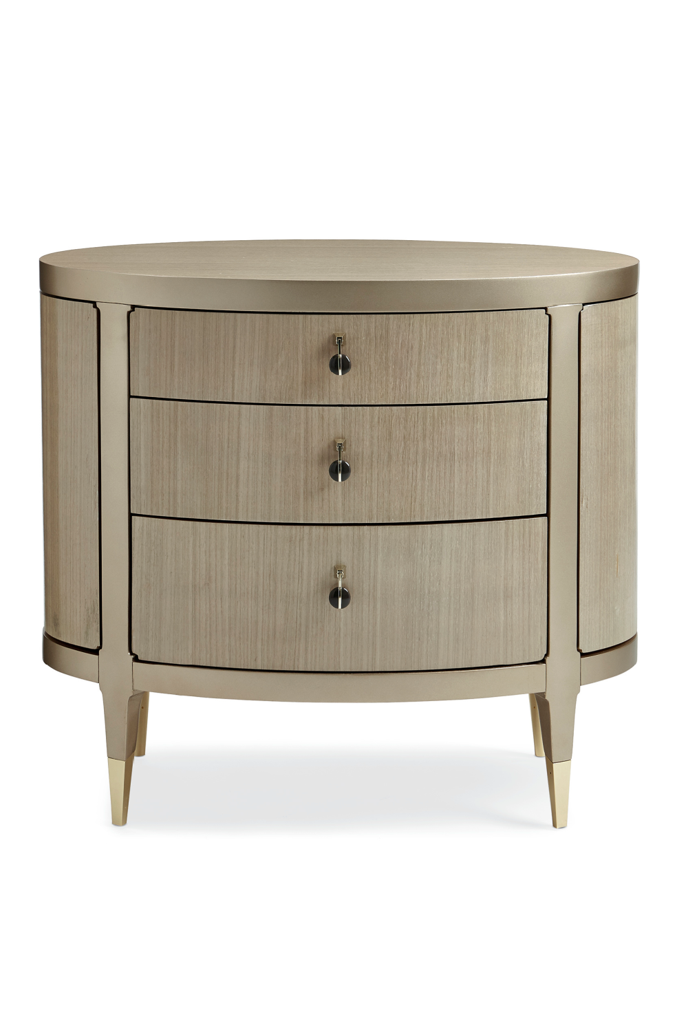 Mid-Century Modern Oval Nightstand | Caracole A Dream Come True、mySite、neckold