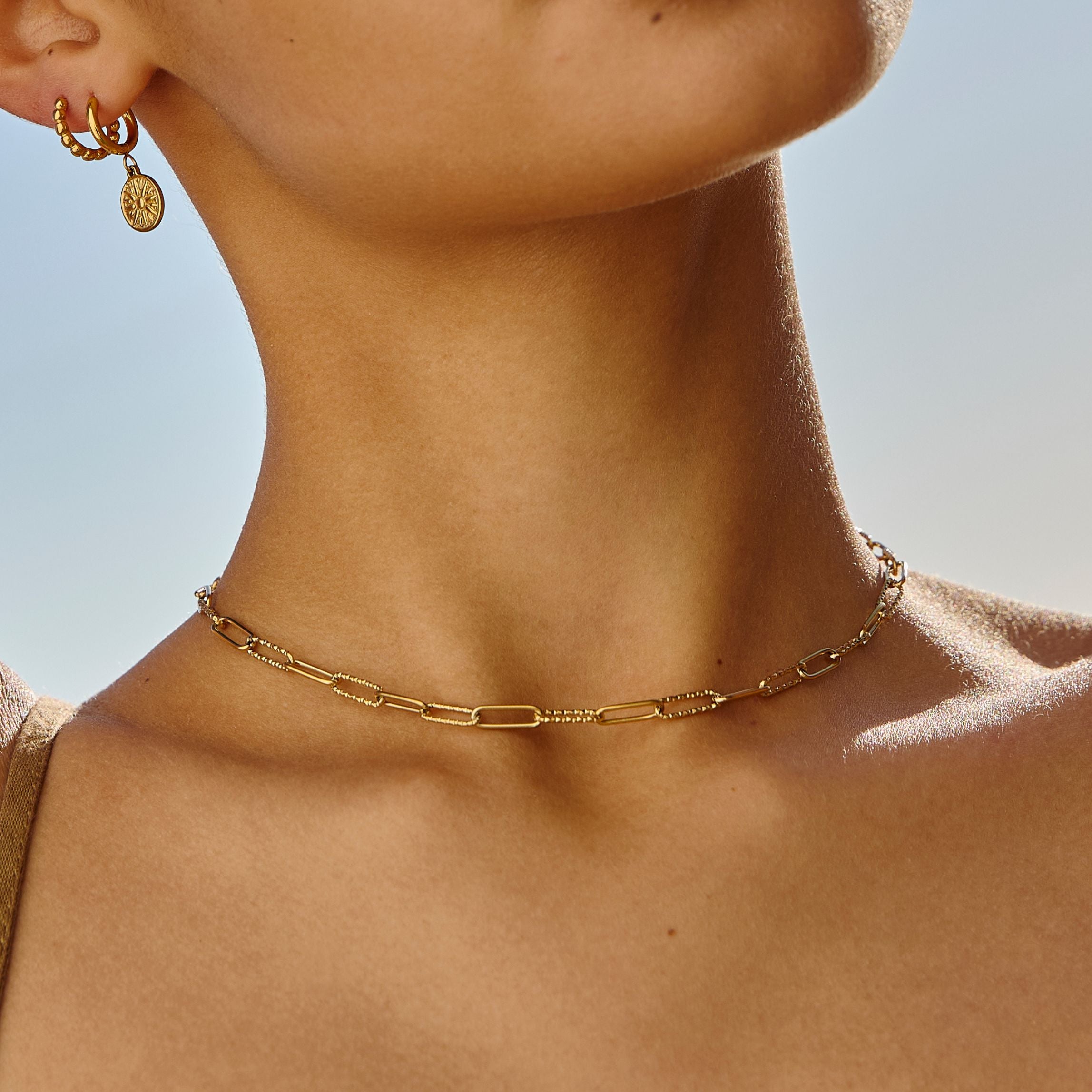 Paperclip Toggle Necklace、mySite、hinf8tx79