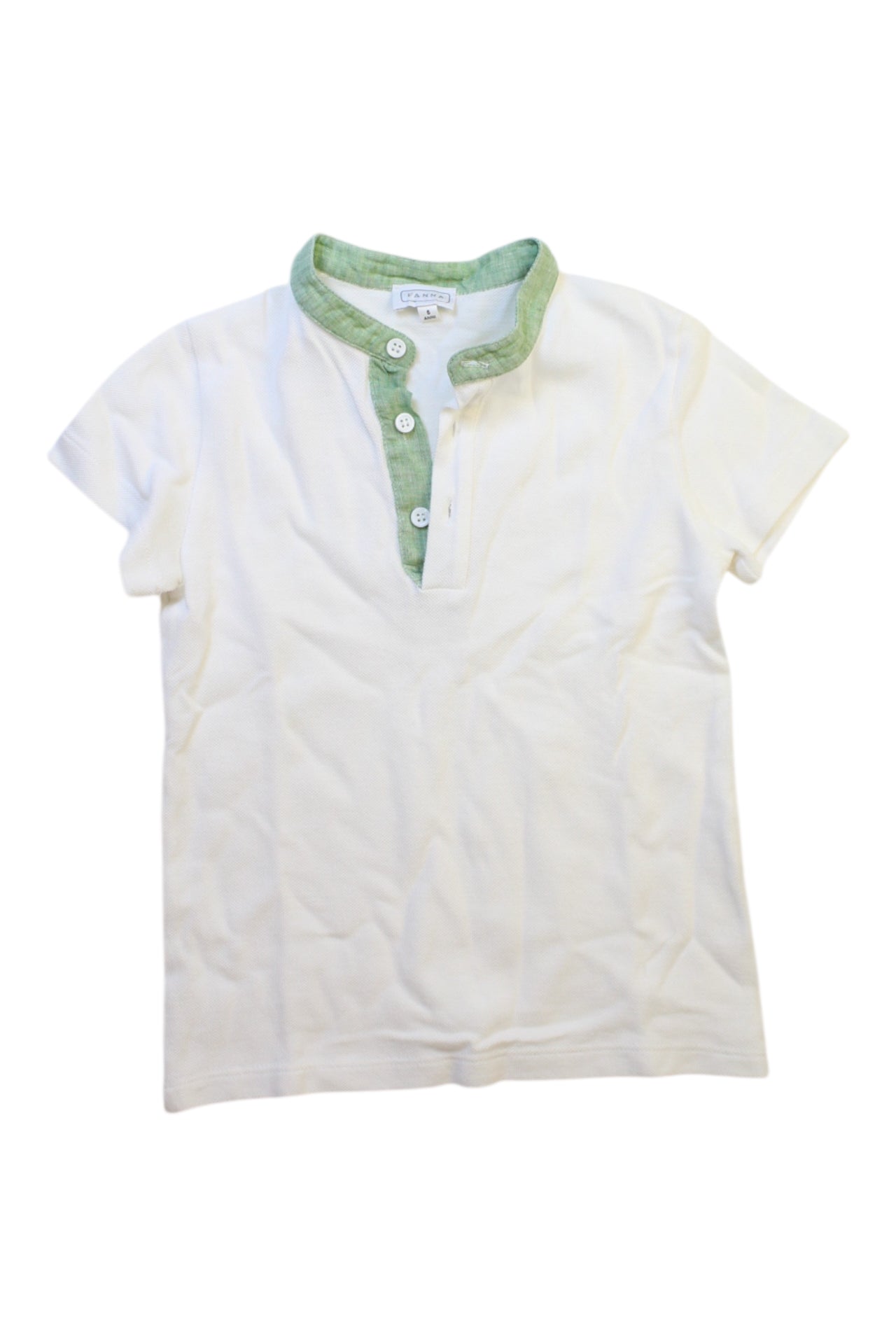 Nicoletta Fanna Short Sleeve Polo Shirt 5T、mySite、g9winljtr