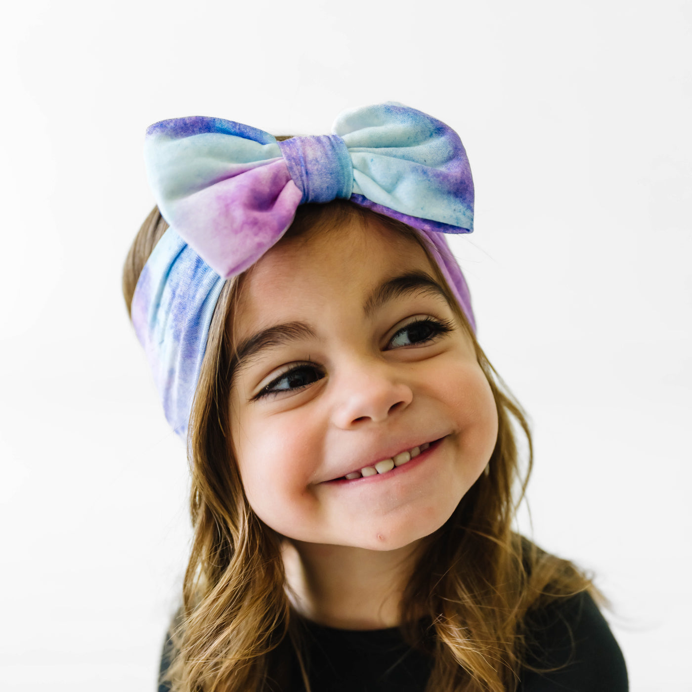  Purple Watercolor Luxe Bow Headband、mySite、layawaytickets