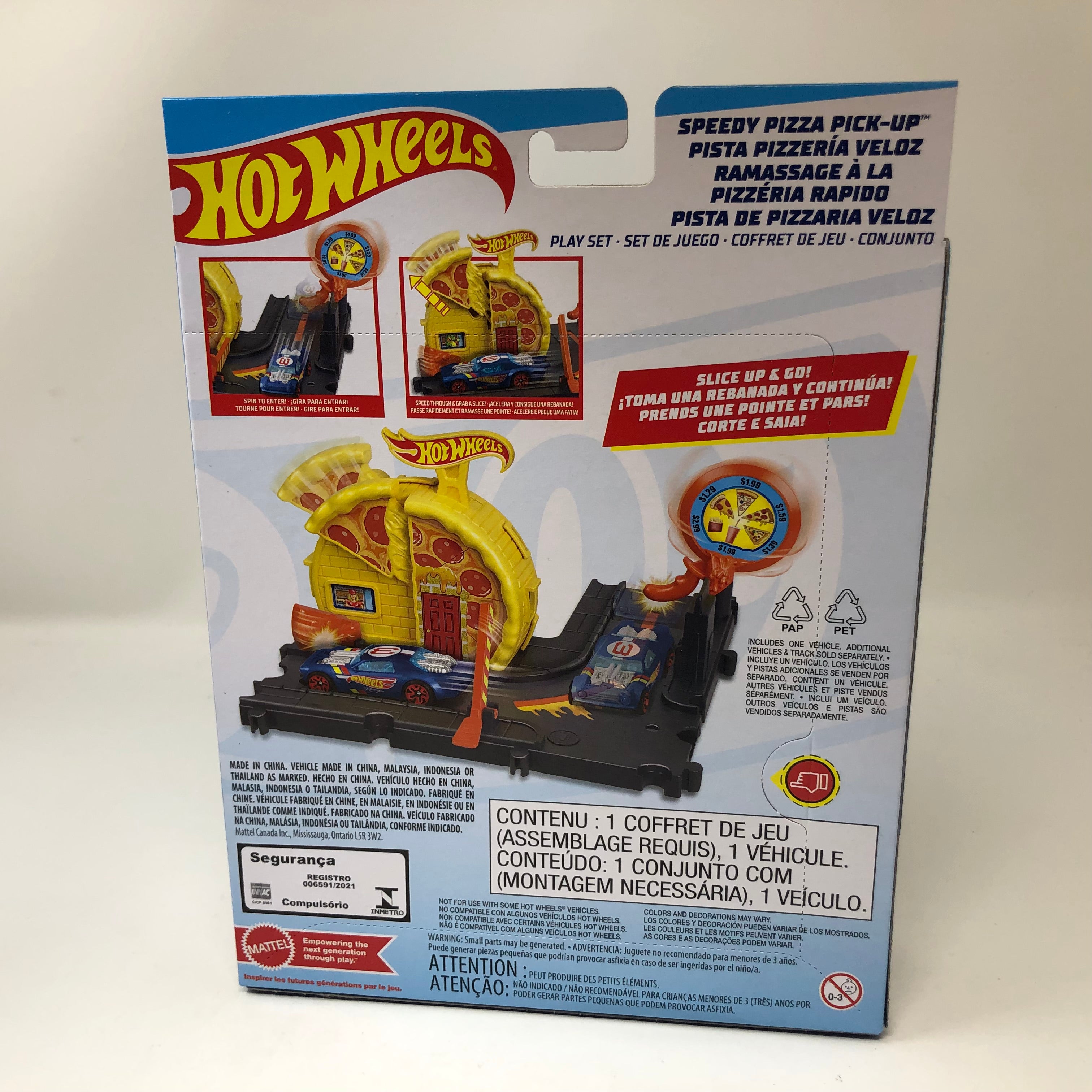 Speedy Pizza Pick-Up * Hot Wheels City Track Pack、mySite、hgirdovlk