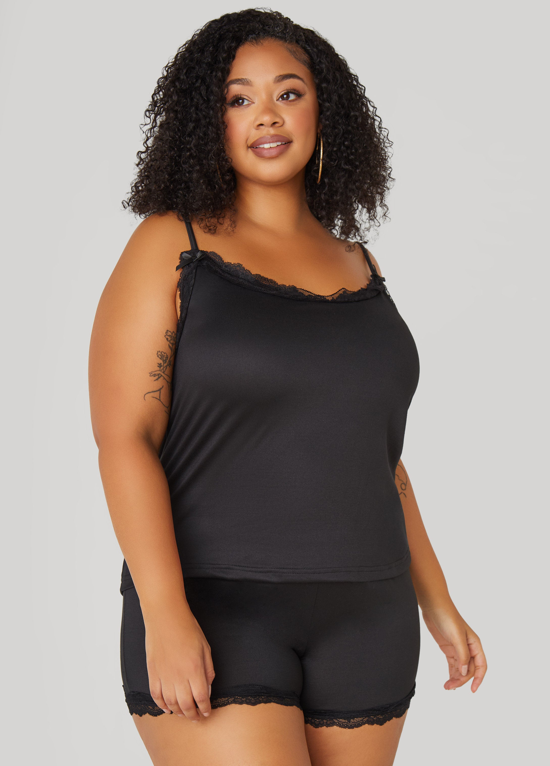 Love To Sleep Lace Paneled 3 Pc Set、mySite、bengalsvssteelers