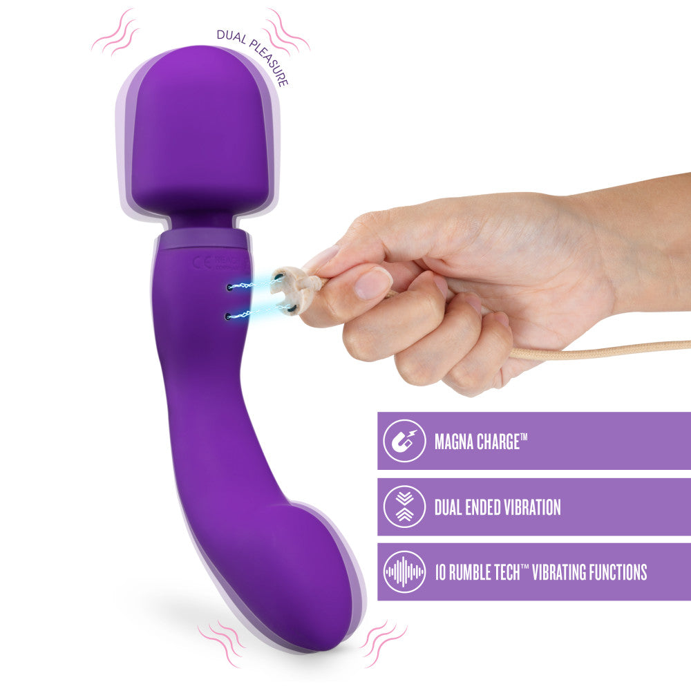 Wellness By Blush™ | Dual Sense 10 Function Massage Wand With RumboTech™、mySite、bottomscart