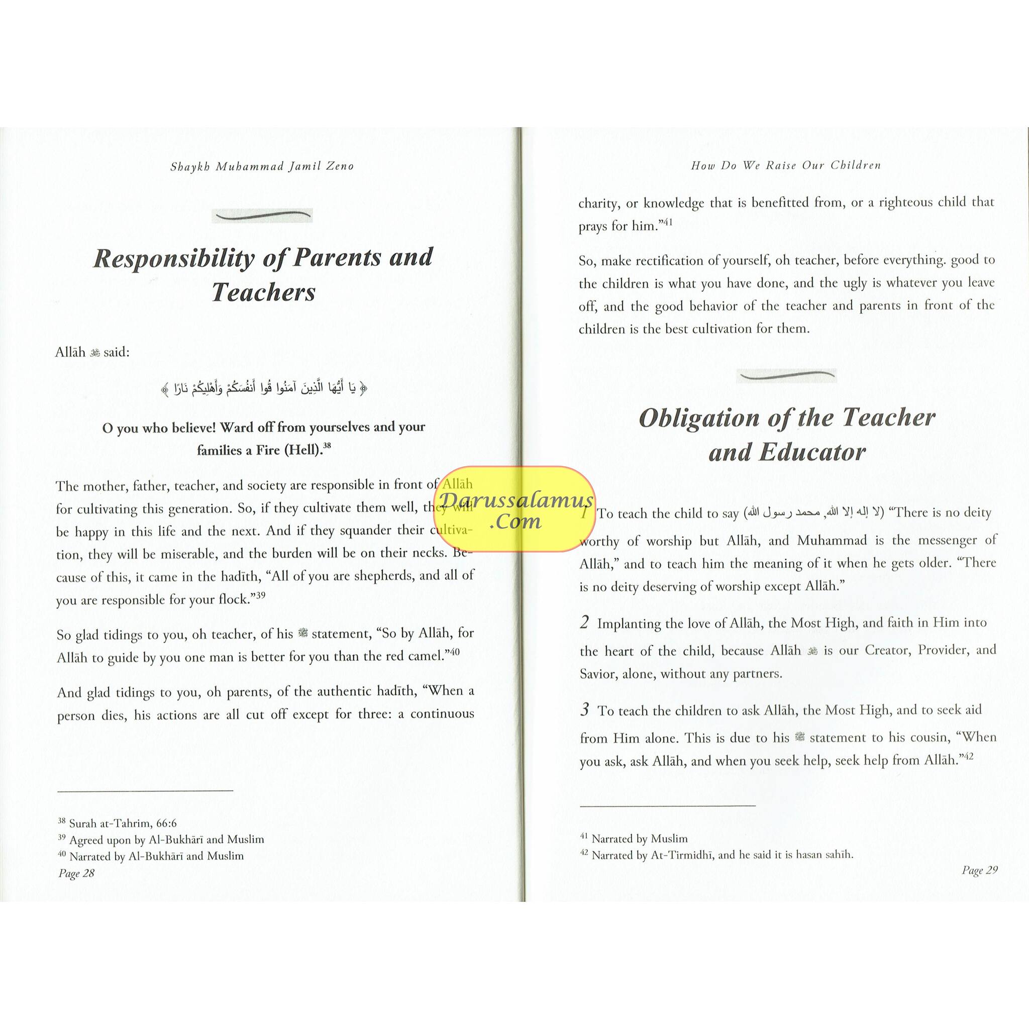 How Do We Raise Our Children & What Is The Obligation Of The Parents & The Children By Shaykh Muhammad Jameel Zeno、mySite、topwebapps