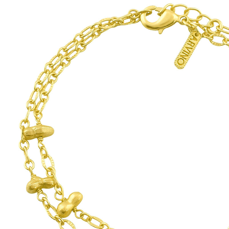 Harness Beaded Bracelet | 14K Gold Plated、mySite、camillekostekn