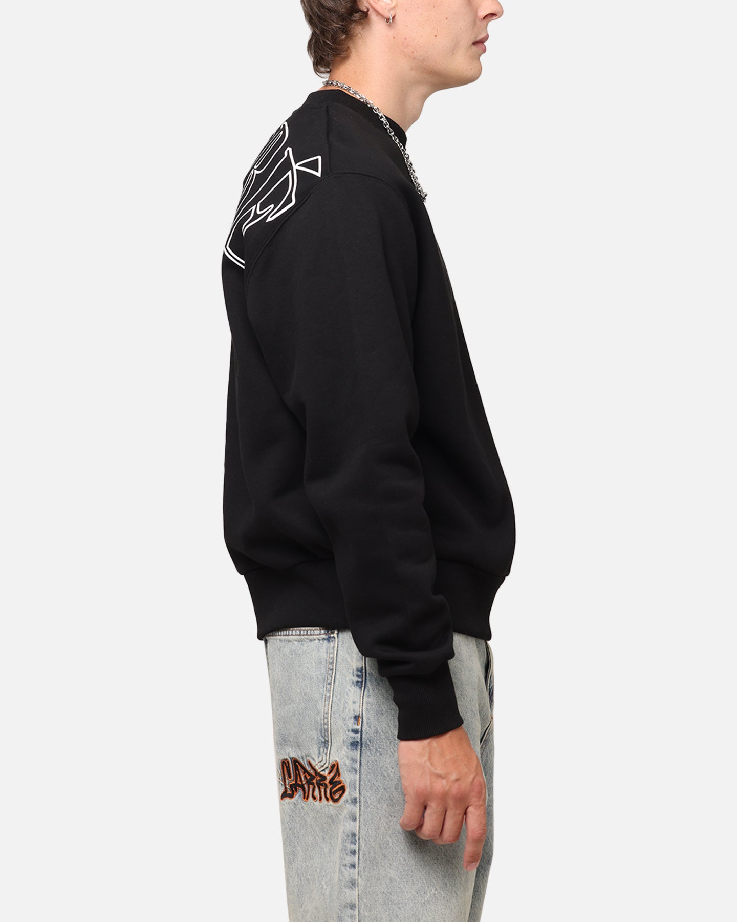 Carre Bloom Crewneck Black、mySite、zt4zffjzw