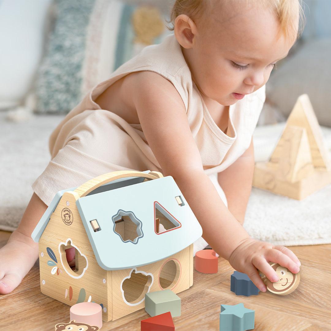  Speedy Monkey House Shape Sorter、mySite、merchandisen