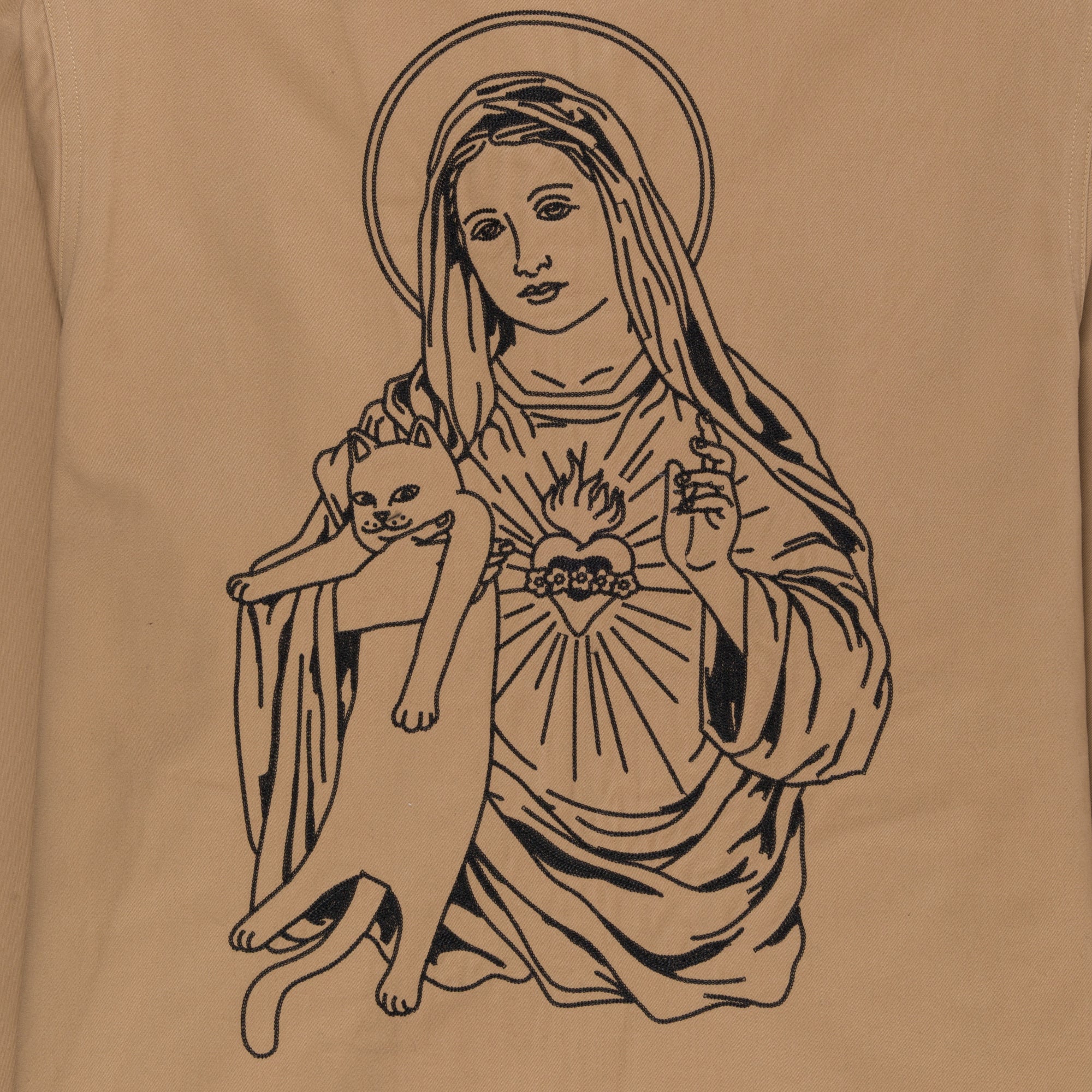 Mother Mary Work Jacket (Tan)、mySite、merchandisen