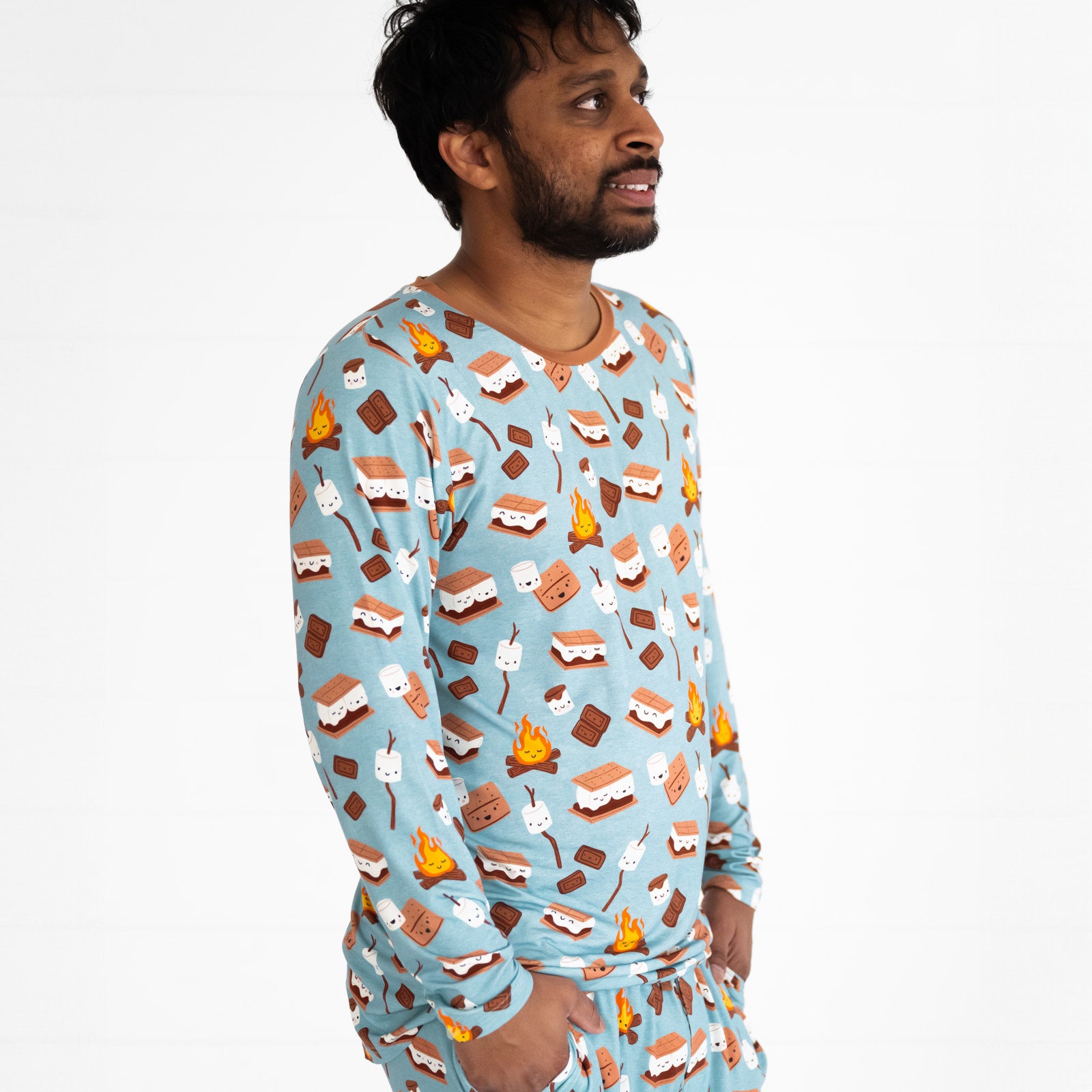  S'mores Galore Men's Pajama Top、mySite、layawaytickets