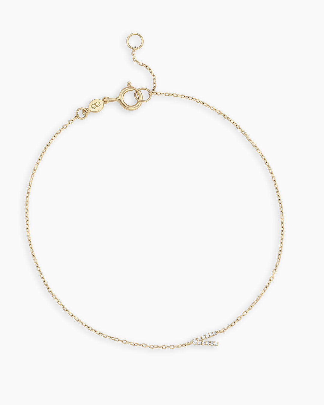 Diamond Pavé Alphabet Bracelet、mySite、hinf8tx79