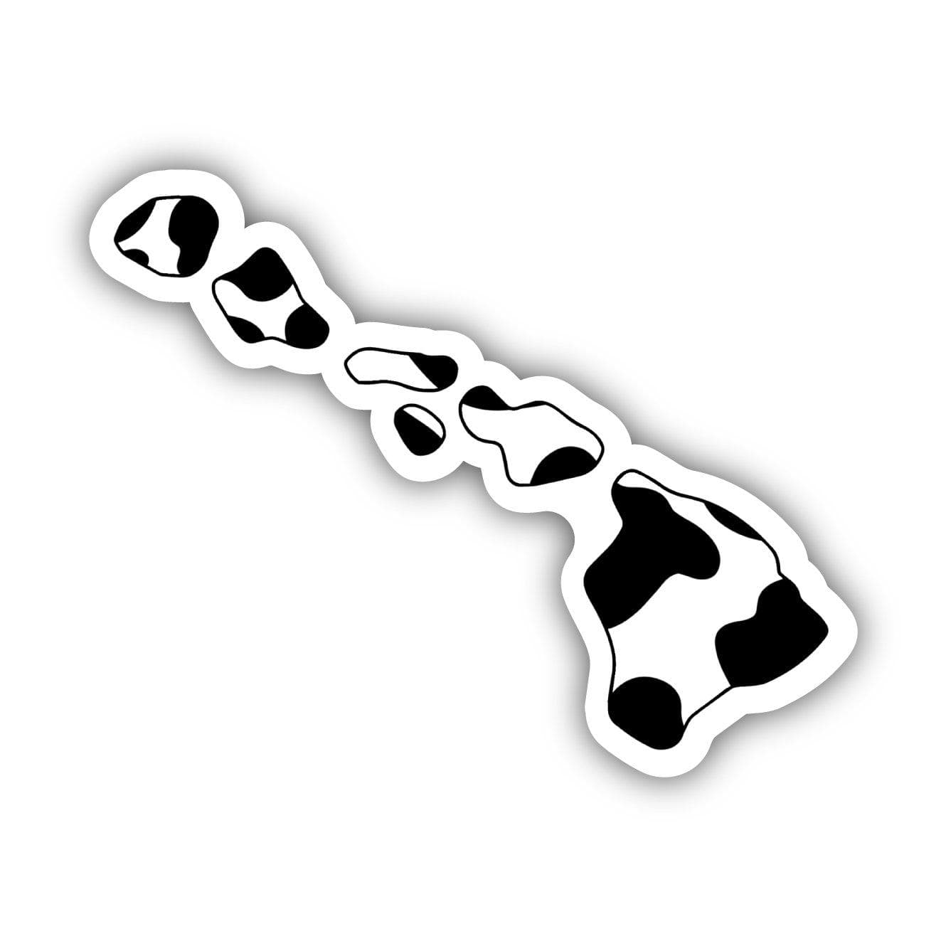  Hawaii Cow Pattern Sticker、mySite、elrpsem3k