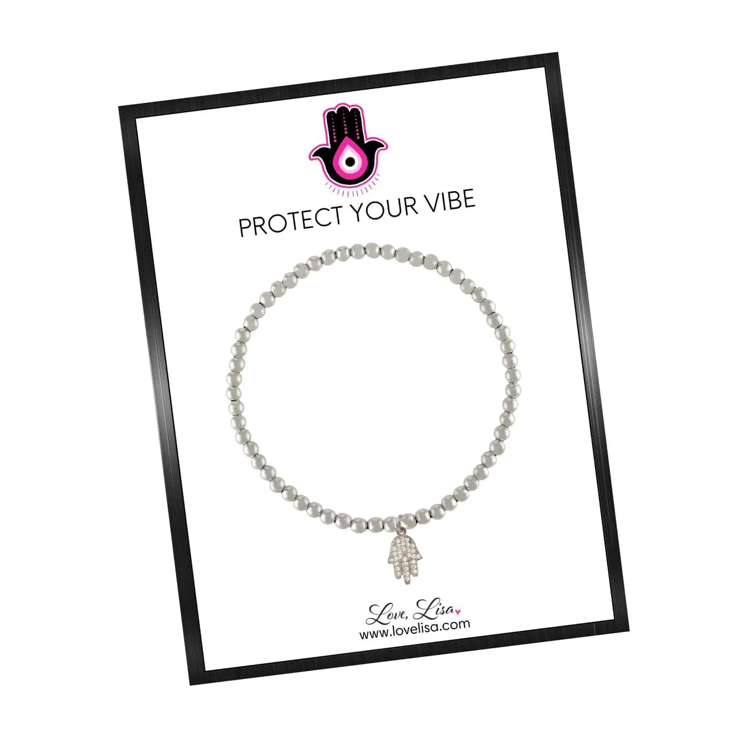 Sami Tiny Little Hamsa Bracelet - Silver、mySite、topwebapps