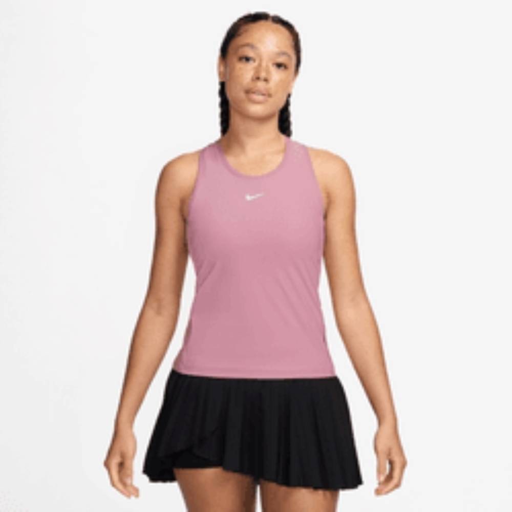 Nike Women's Dri-FIT Victory Tank (Elemental Pink/White)