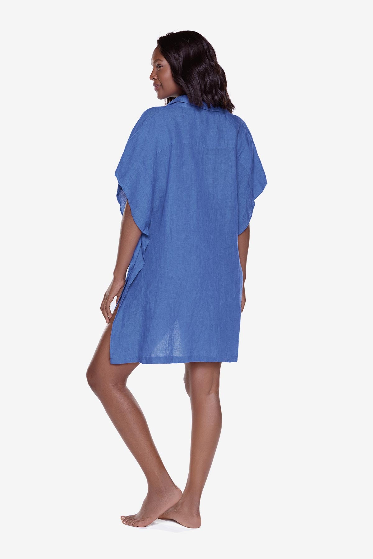  Beach Shirt Cover Up in Macaw、mySite、justintrudeaud