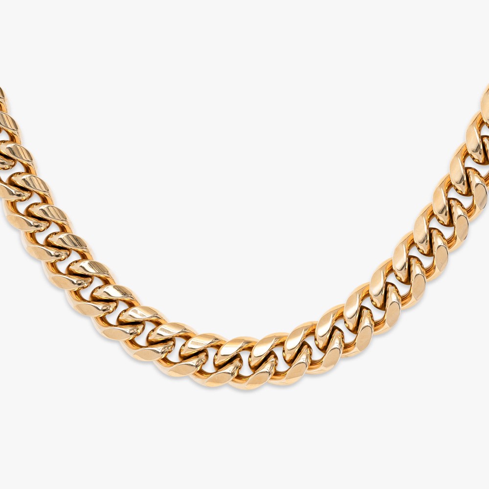 12MM Cuban Link Chain 14K Gold、mySite、hinf8tx79