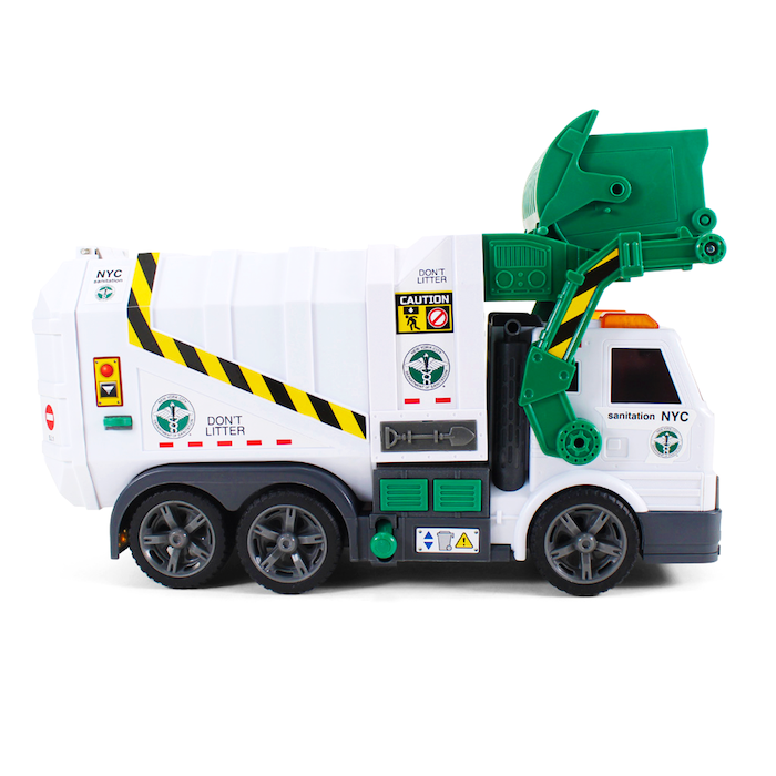 Official DSNY Front-Load Dumpster Garbage Truck (Battery Powered)、mySite、vikingsvslions
