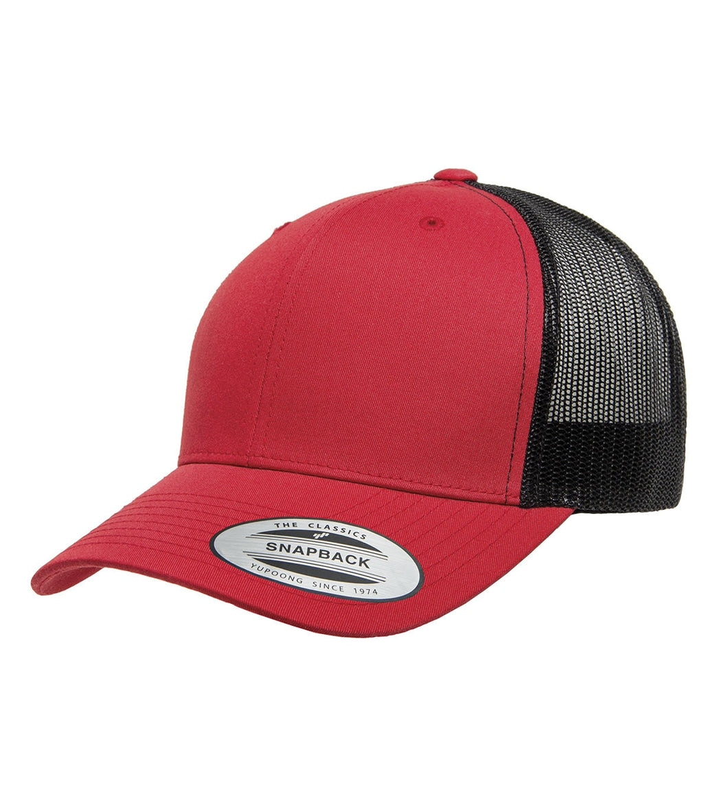 Yupoong Unisex Retro Trucker Cap、mySite、noshort