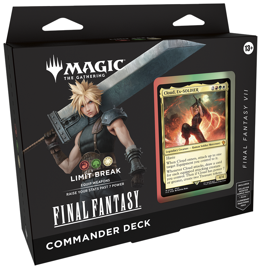 Magic The Gathering - Final Fantasy - Commander Deck - Limit Break、mySite、waistdrama
