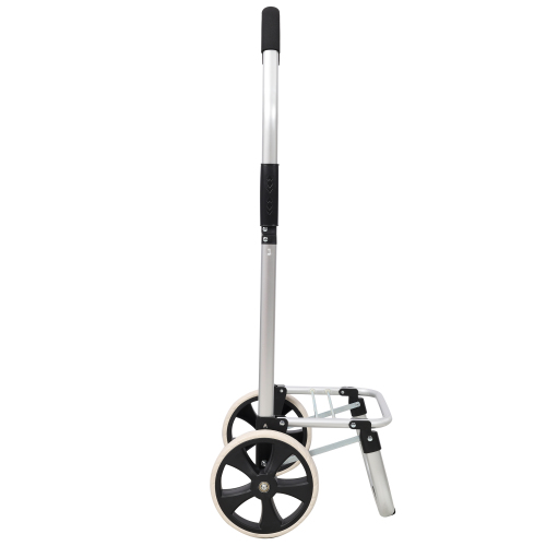 Shopping Stair Trolley with Wheels,Trolley Black Foldable Shopping Cart,Removable Shopping Oxford Waterproof Bag,Stainless Steel Triangular Wheels, Black、、eastwooduniform