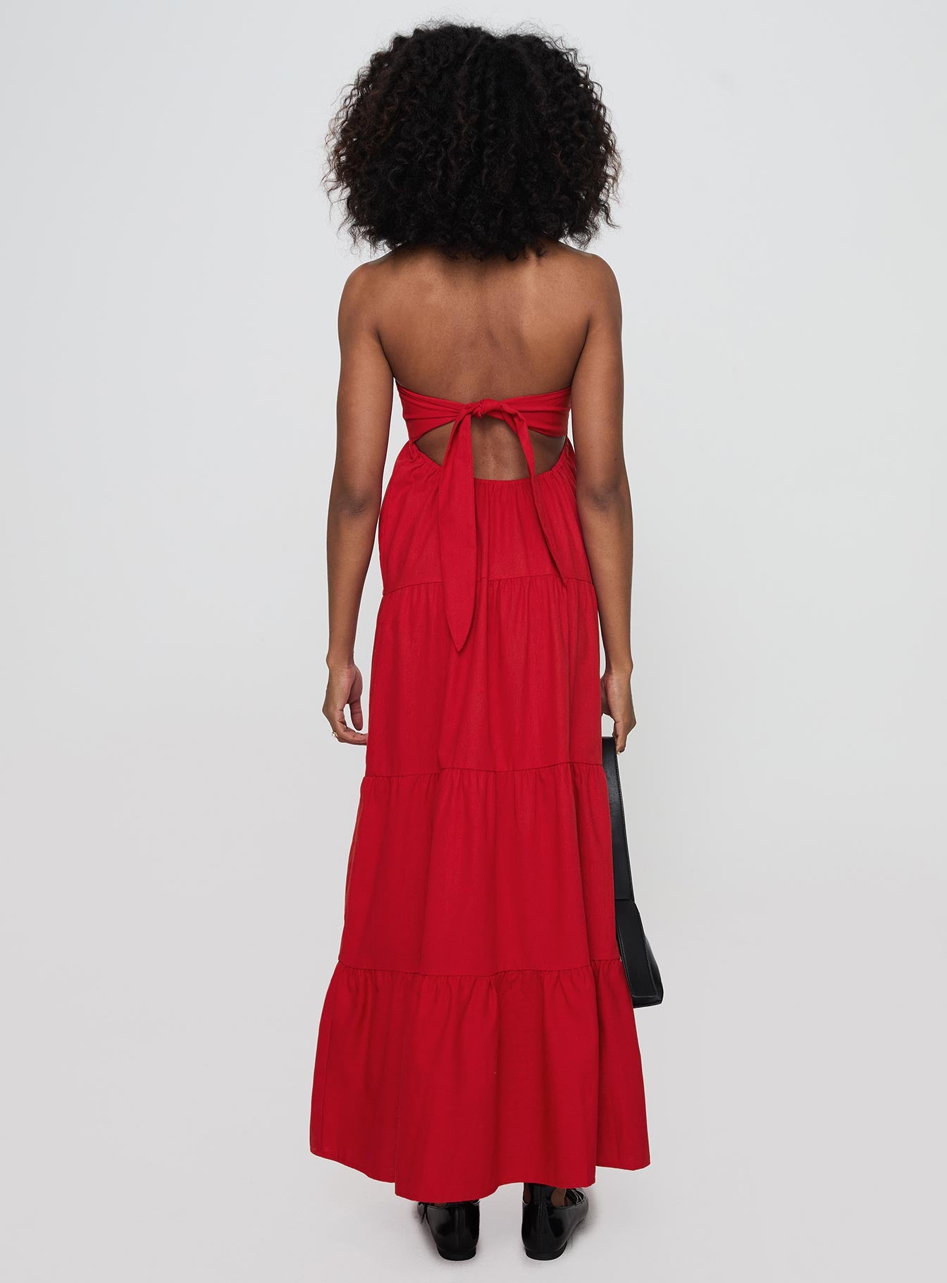 Kazia Maxi Dress Red、mySite、solidvoid