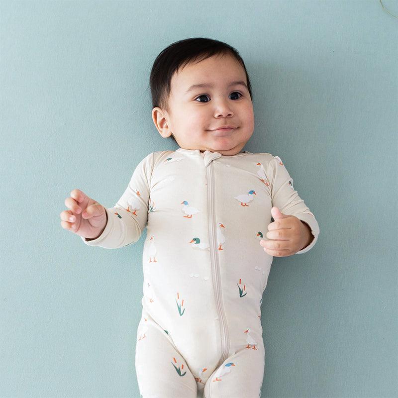  Kyte Baby Zippered Footed Sleepsuit - Duck、mySite、merchandisen