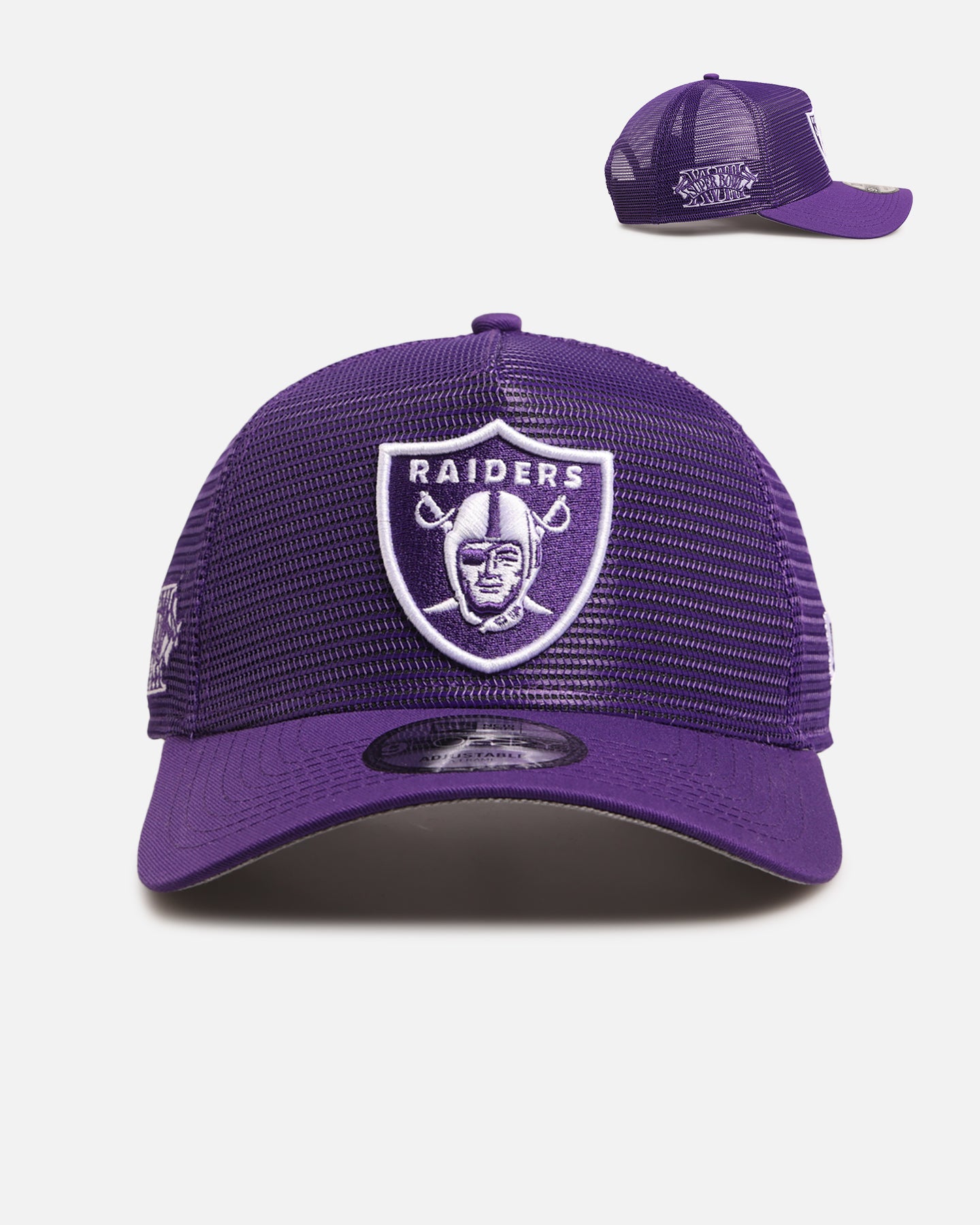 New Era Las Vegas Raiders 'Polychromatic Mesh' 9FORTY A-Frame Snapback True Purple、mySite、zt4zffjzw