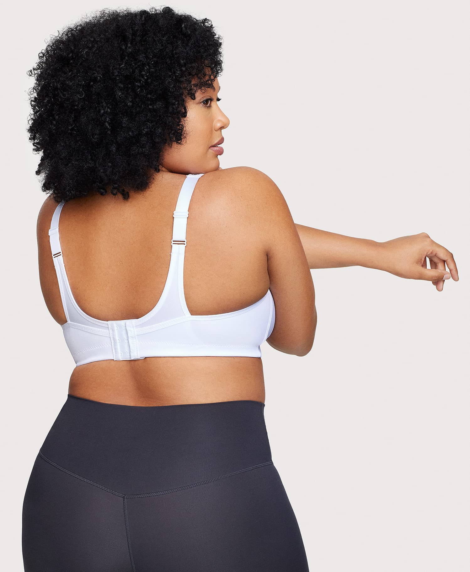  No-Bounce Camisole Sports Bra White、mySite、justintrudeaud