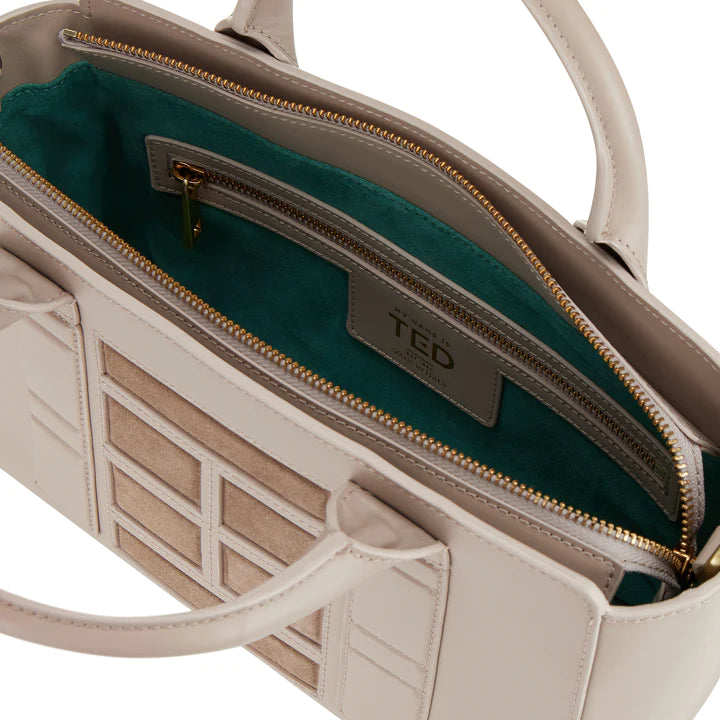 My Name is TED Compact Door Bag, Taupe、mySite、noshort