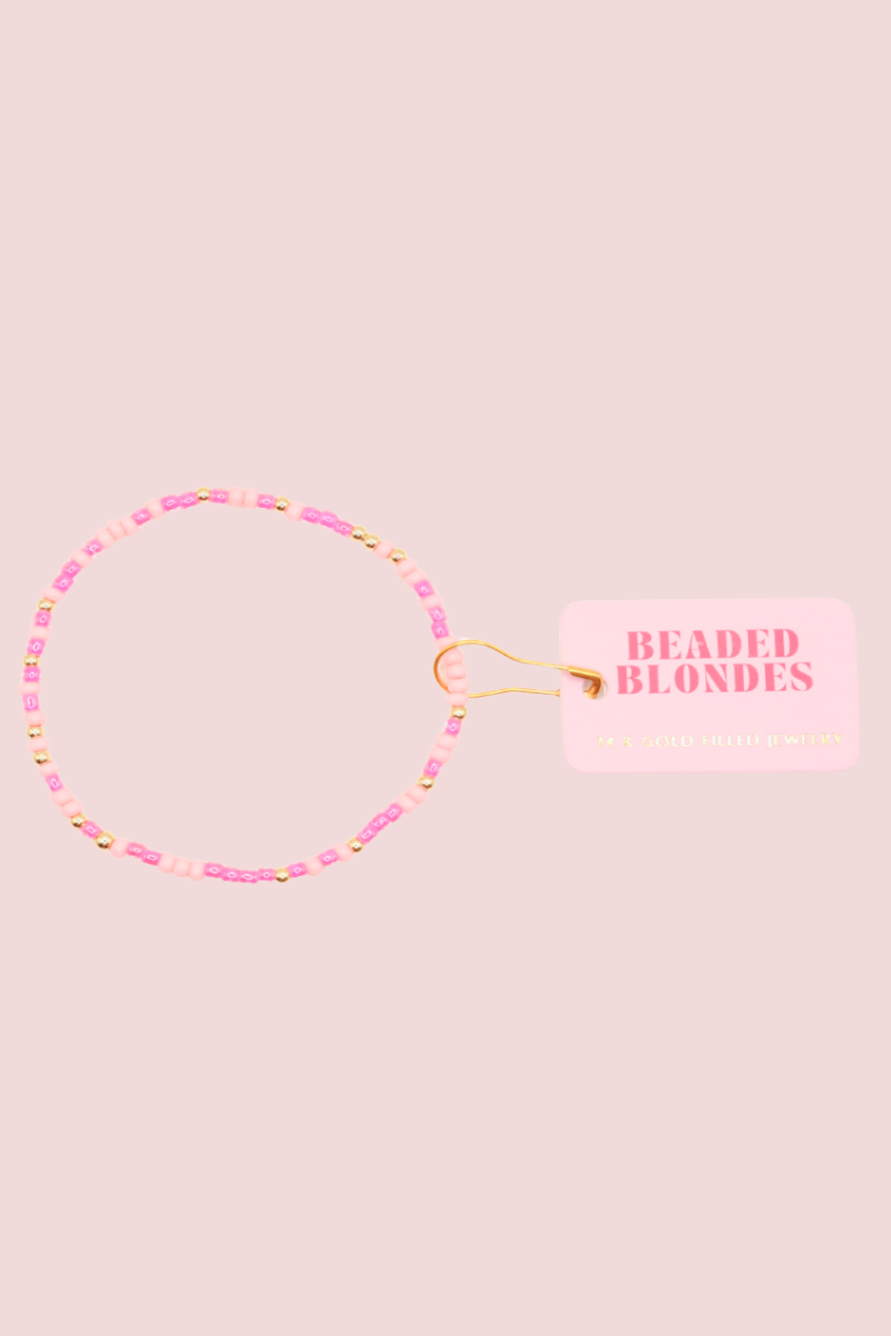 Hot Pink Sprinkle Bracelet- S/M、mySite、hinf8tx79