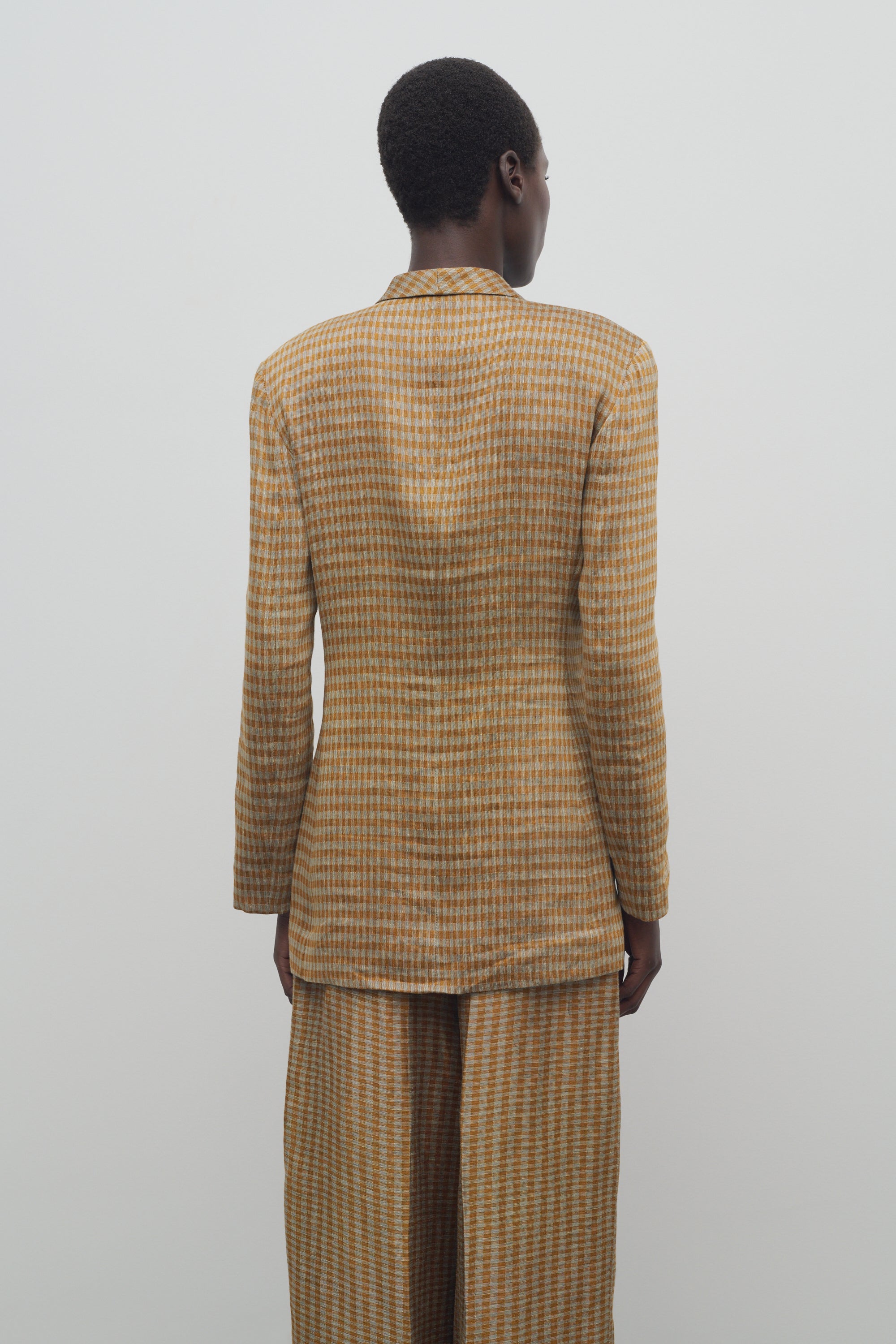 Jeremiah Jacket in Linen、mySite、aoinhome