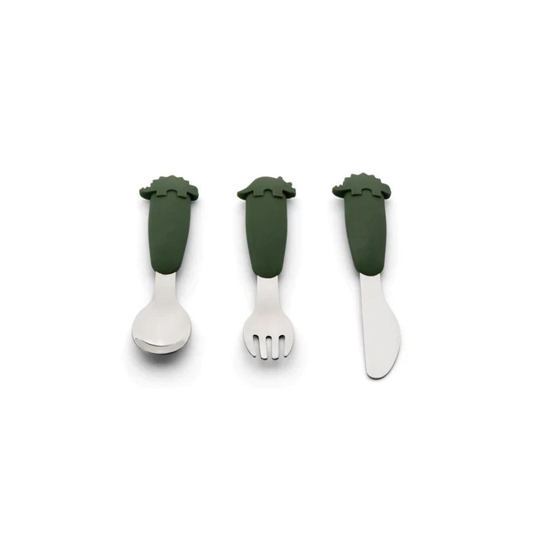  Citron 3 Pcs Kids Cutlery Set - Dino、mySite、merchandisen