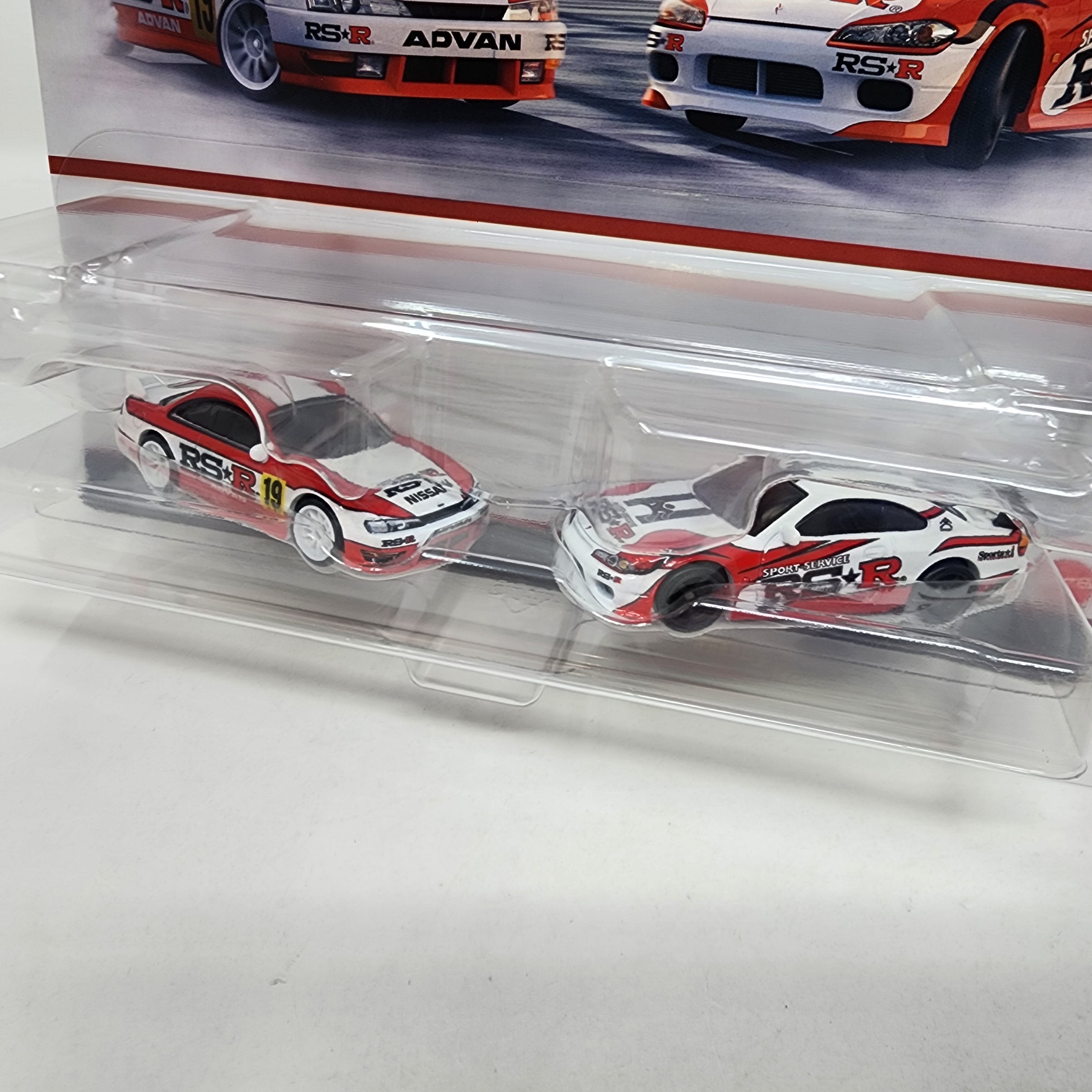 2-Pack * Nissan 240SX S14 & Nissan Silvia S15 * 2024 Hot Wheels 1:64 Scale Case N、mySite、hgirdovlk