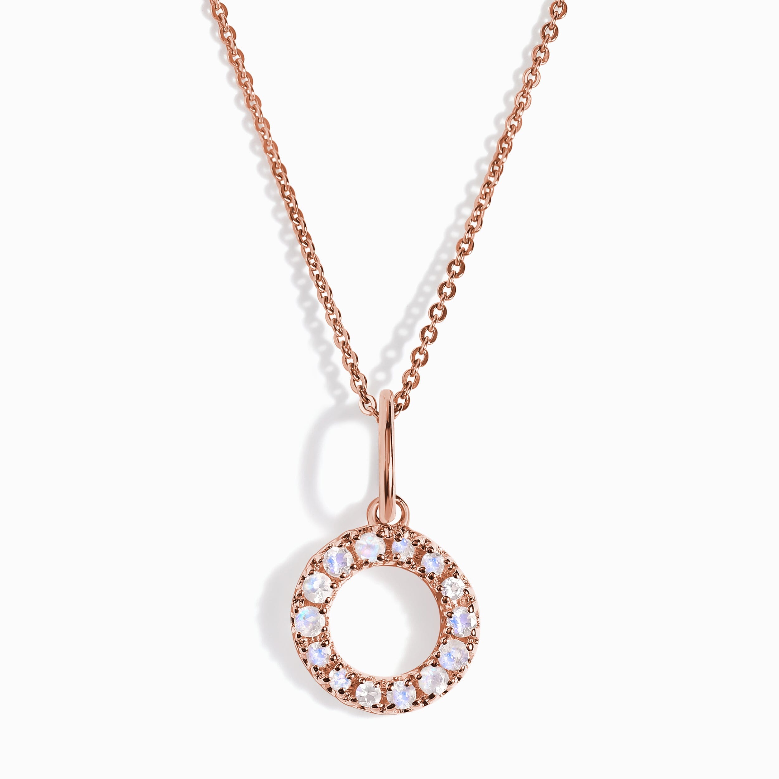 Moonstone Necklace - Alphabet、mySite、hinf8tx79