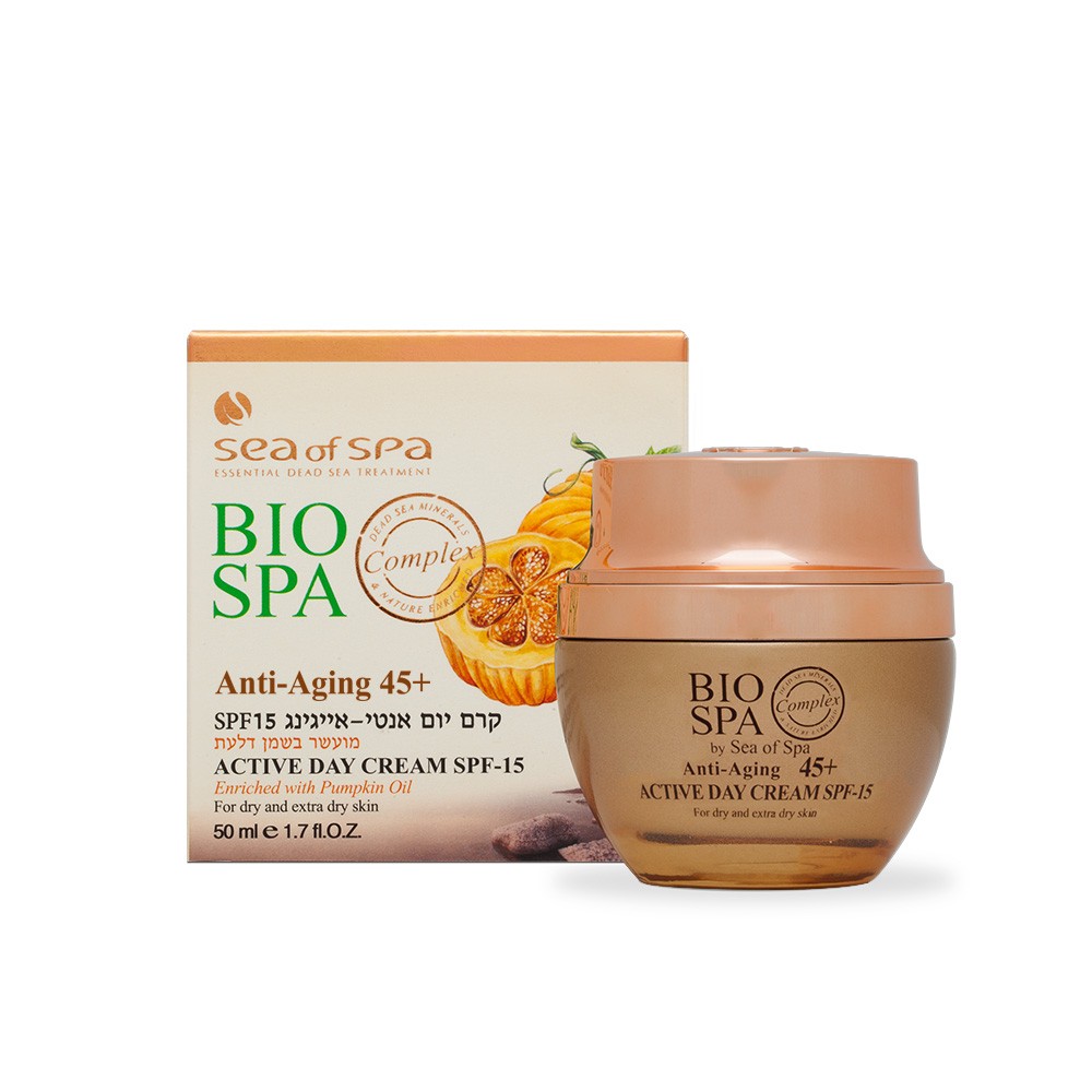  Bio Spa - Anti Aging 45+ Active Day Cream SPF-15、mySite、elrpsem3k