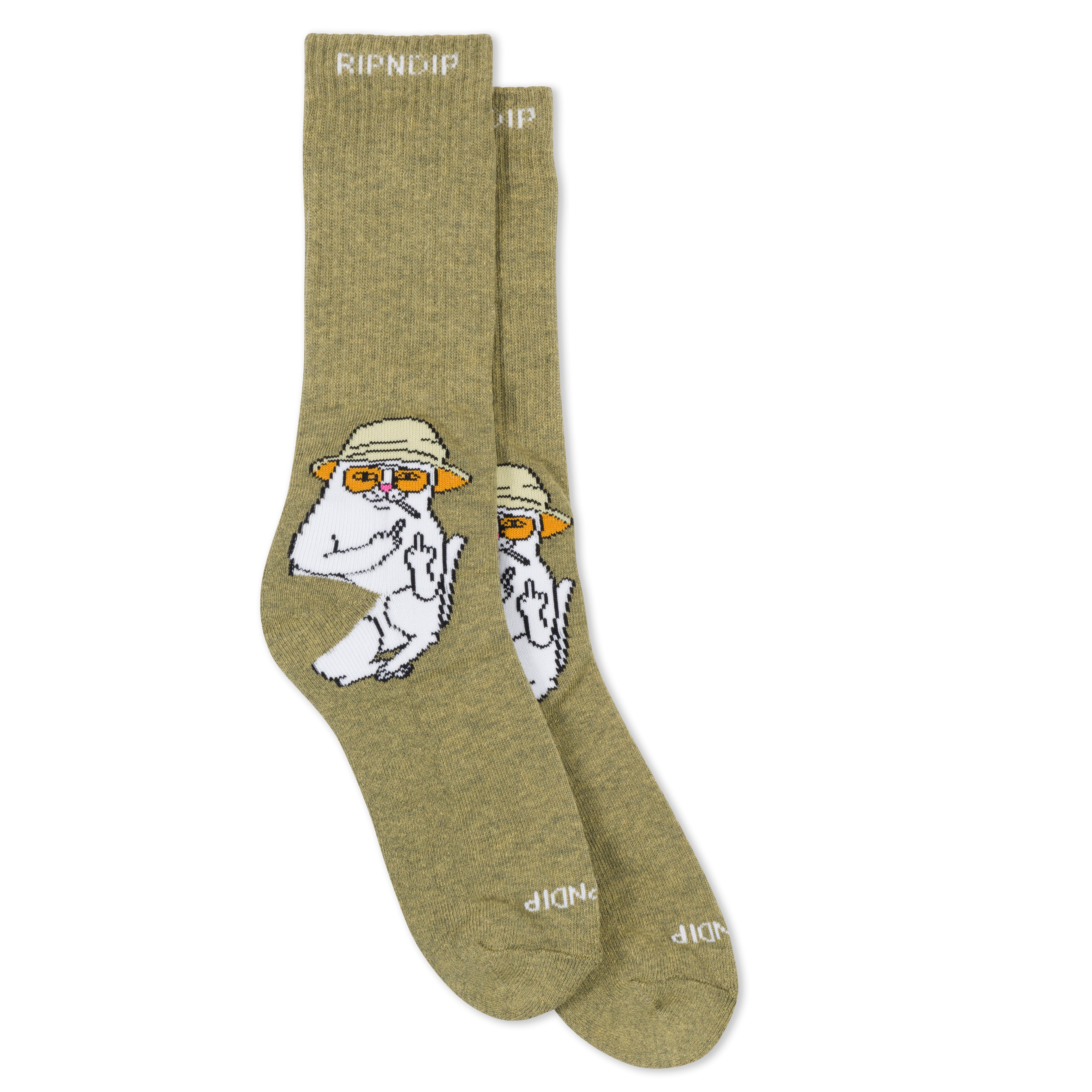  Nermal S Thompson Socks (Heather Olive)、mySite、merchandisen