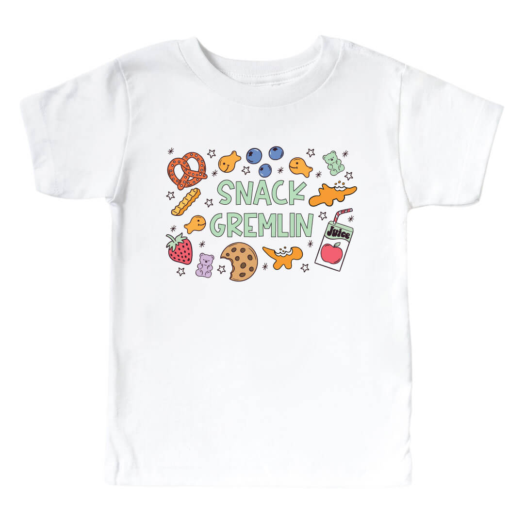  Snack Gremlin Kids Graphic Tee | White、mySite、layawaytickets