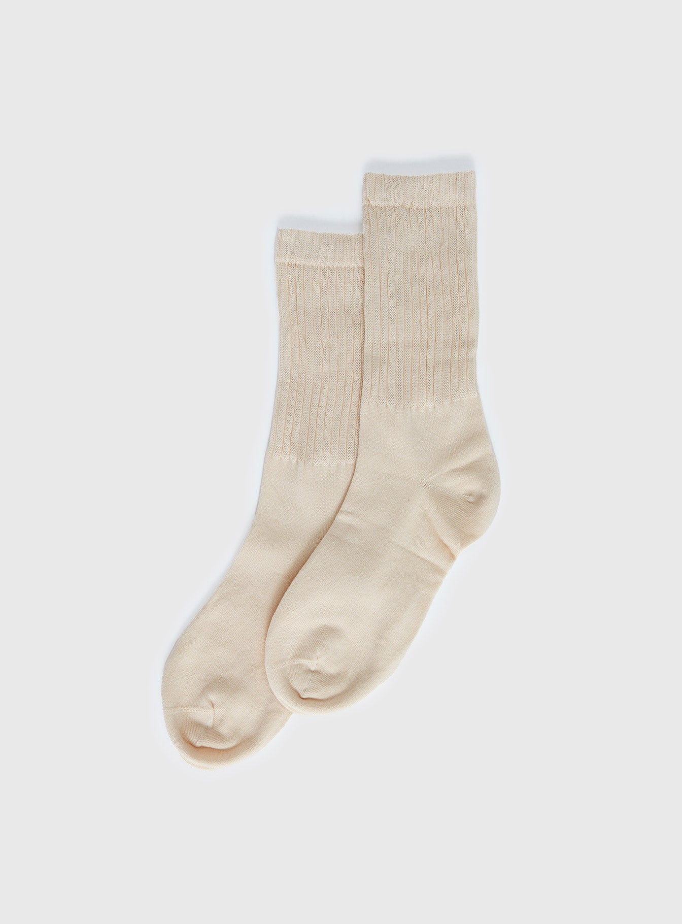 Sama Slouch Sock Beige、mySite、solidvoid