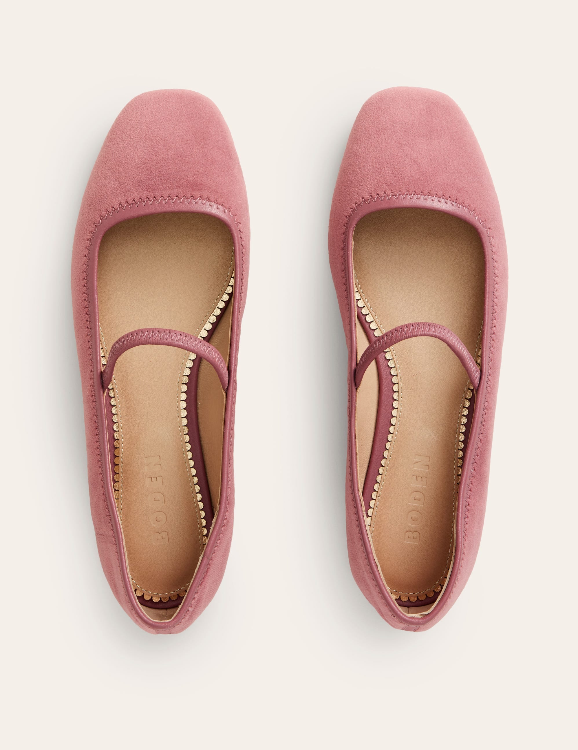  Thea Mary Jane Ballet Flat-Old Rose、mySite、ashleygrahame