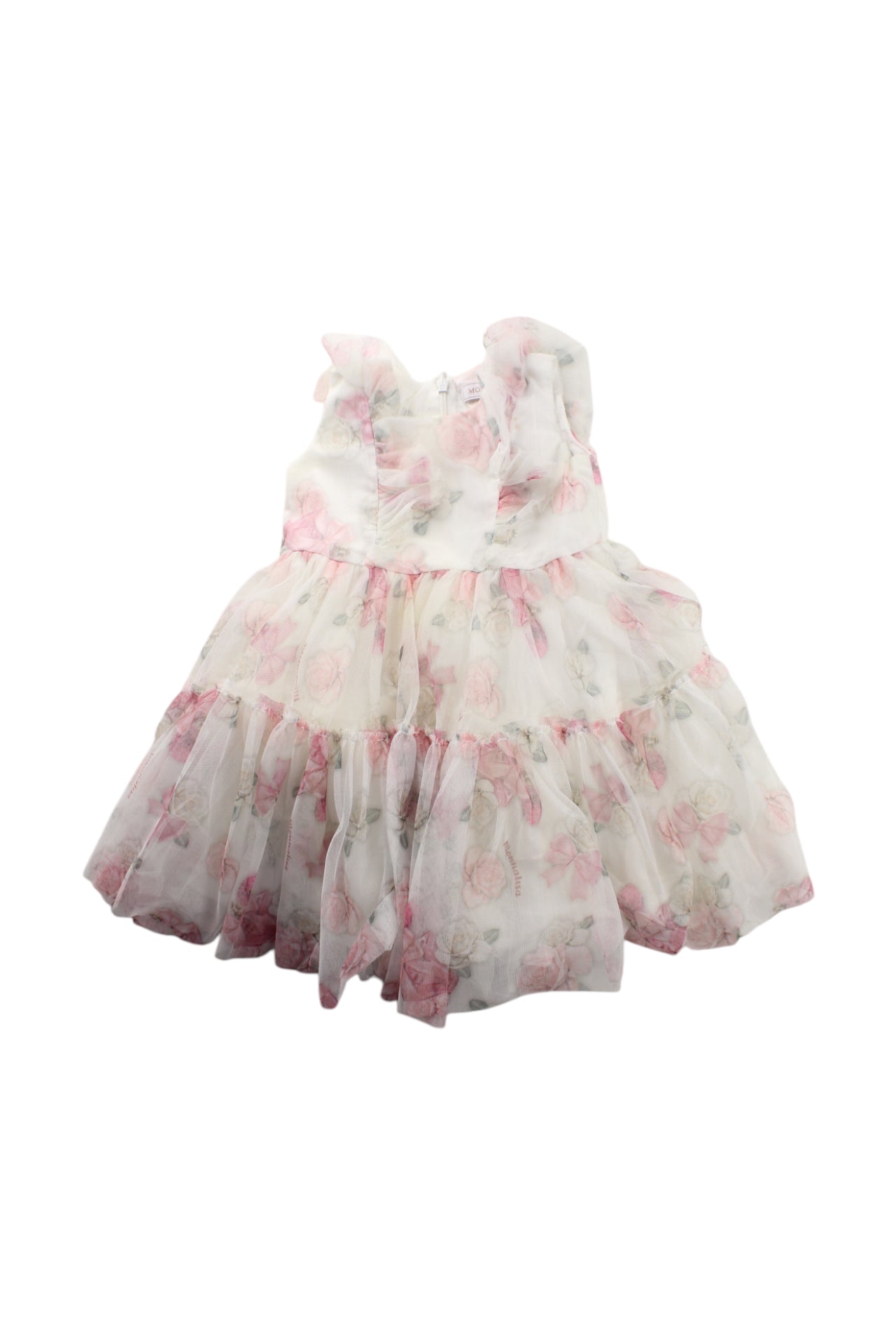 Monnalisa Floral Sleeveless Dress 3T、mySite、g9winljtr