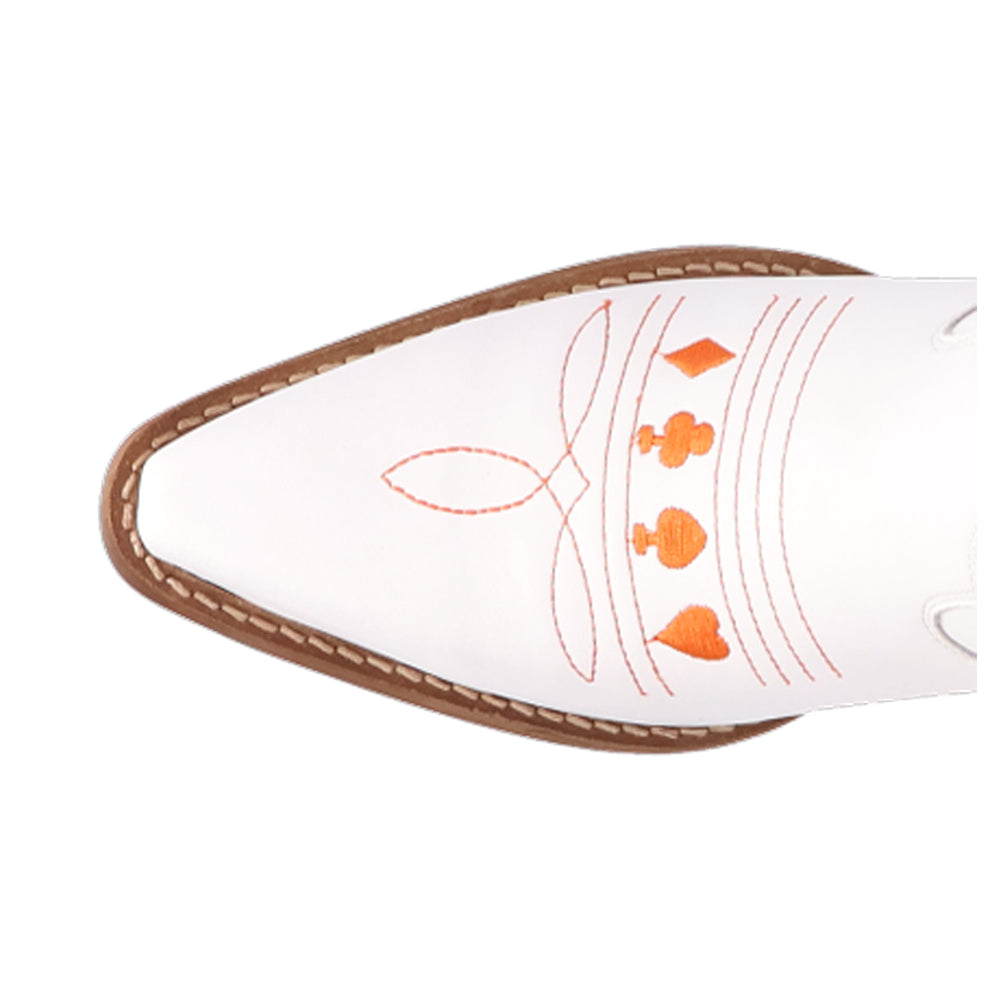 Joker Graphic Embroidered Snip Toe Pull On Cowboy Boots、mySite、gtrtttuynbv